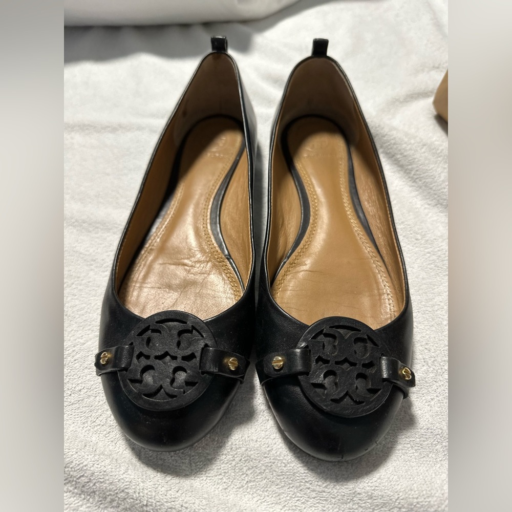 Tory Burch GABRIEL Nappa Flats size 8